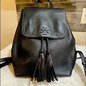 Tory Burch leather backpack